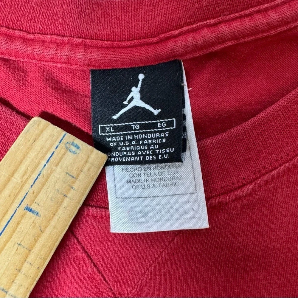 Vintage 1990’s Air Jordan Bold Red Short Sleeve T-Shirt